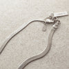 Culturesse Sterlyn Snake Chain Necklace (Solid Sterling Silver)
