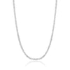 Culturesse Blanche Fine Silver Spine Necklace