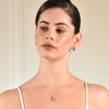 Culturesse Faith Textured Cross Pendant Necklace (Silver)