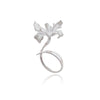 Culturesse Bloom Artisan Silver Open Ring