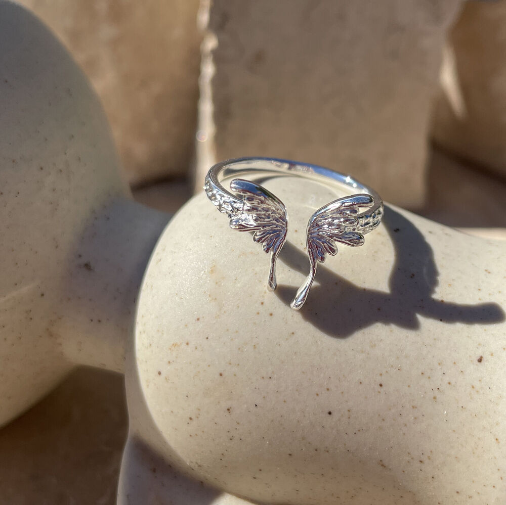 Culturesse Kimana Artisan Butterfly Open Ring