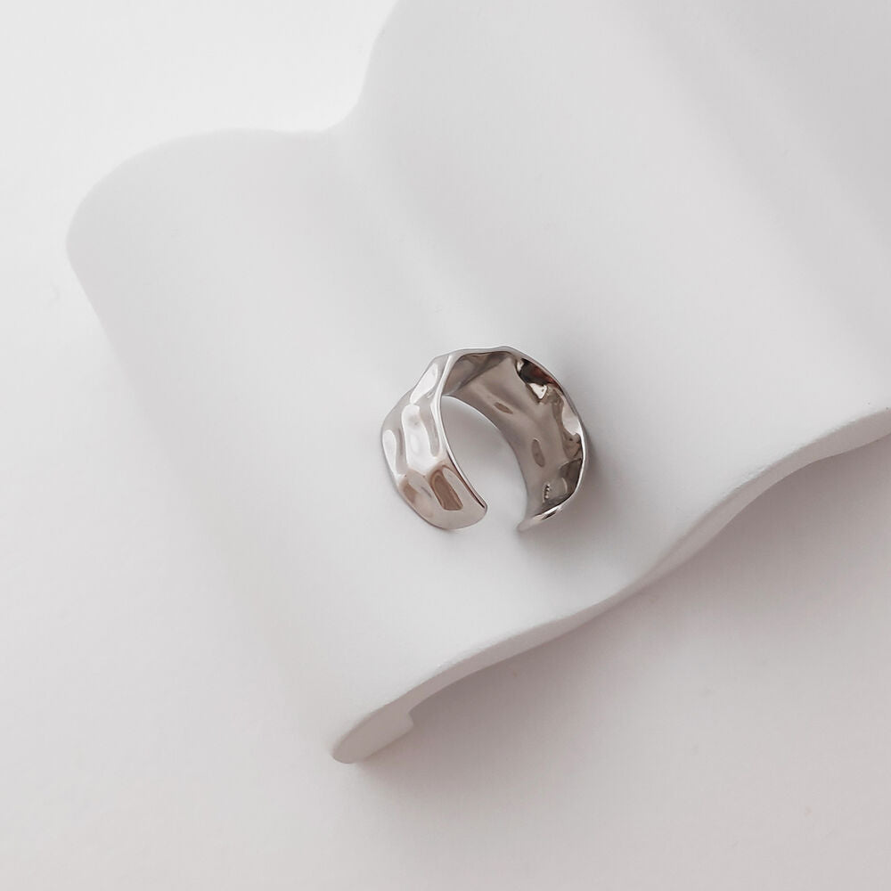 Culturesse Morgan Artisan Silver Open Ring