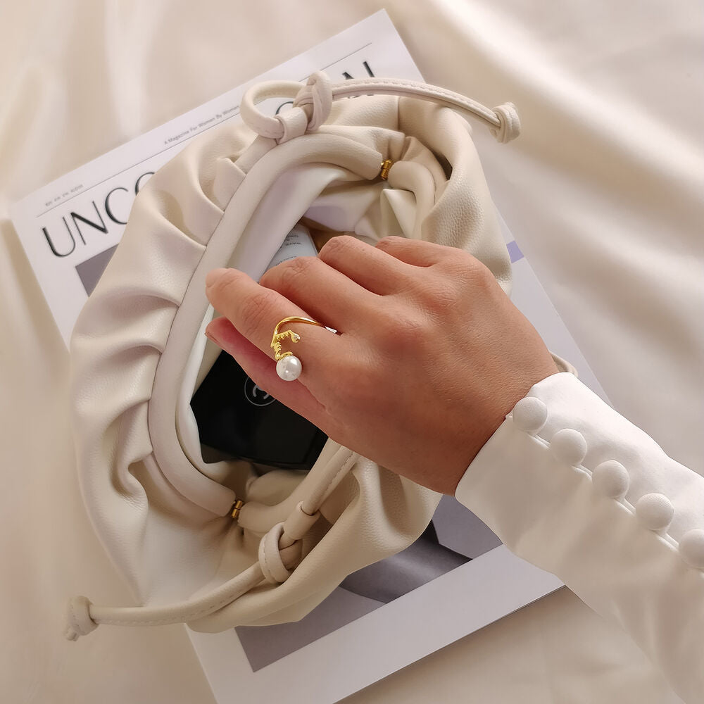 Culturesse Face It Gold Vermeil Ring