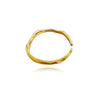 Culturesse Lou Fine Gold Everyday Open Ring