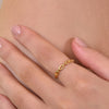 Culturesse Oslo Gold Vermeil Chain Open Ring