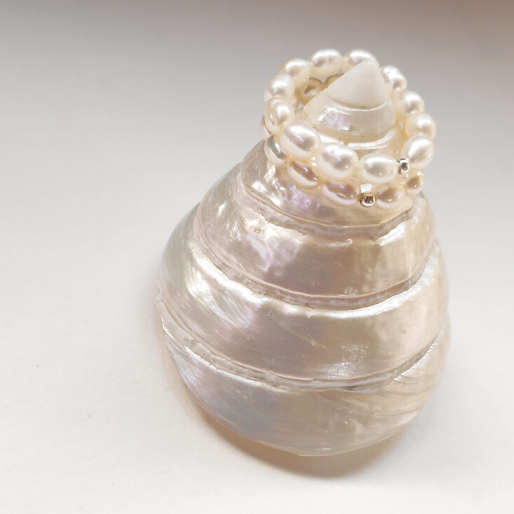 Culturesse Laurel Freshwater Pearl Ring