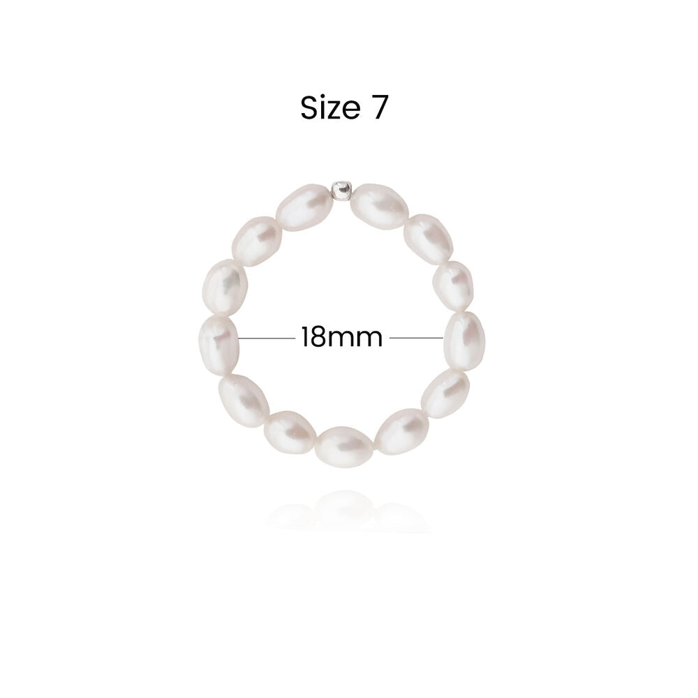 Culturesse Laurel Freshwater Pearl Ring