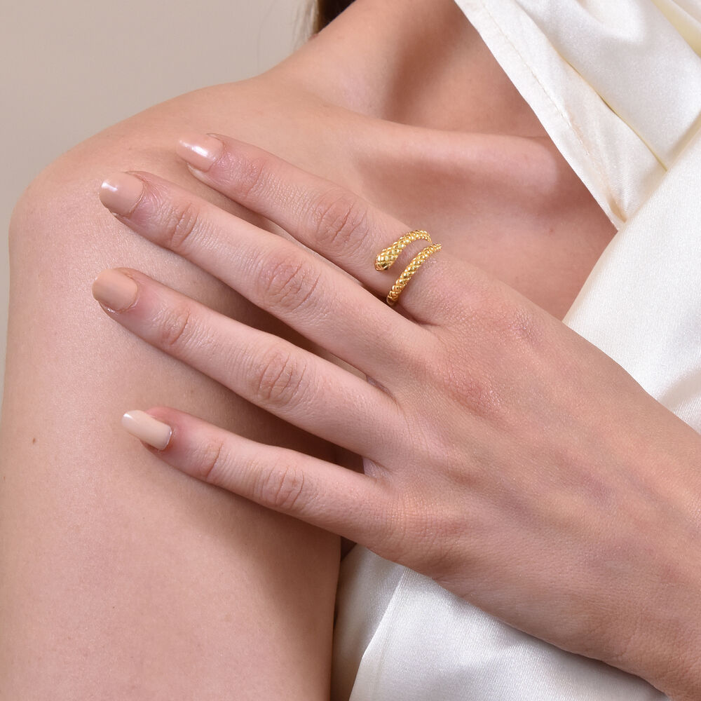 Culturesse Tatum Gold Vermeil Open Ring