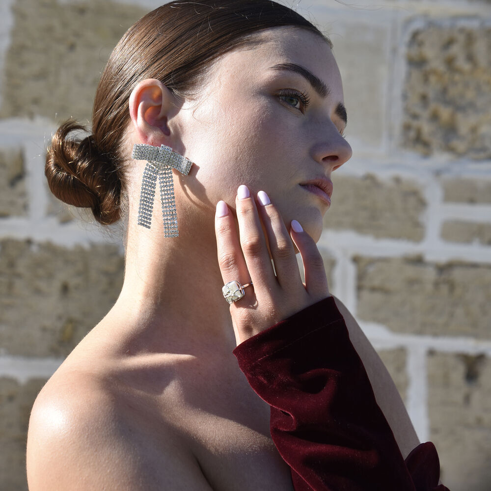 Culturesse Esabell Artisan Pearl Open Ring