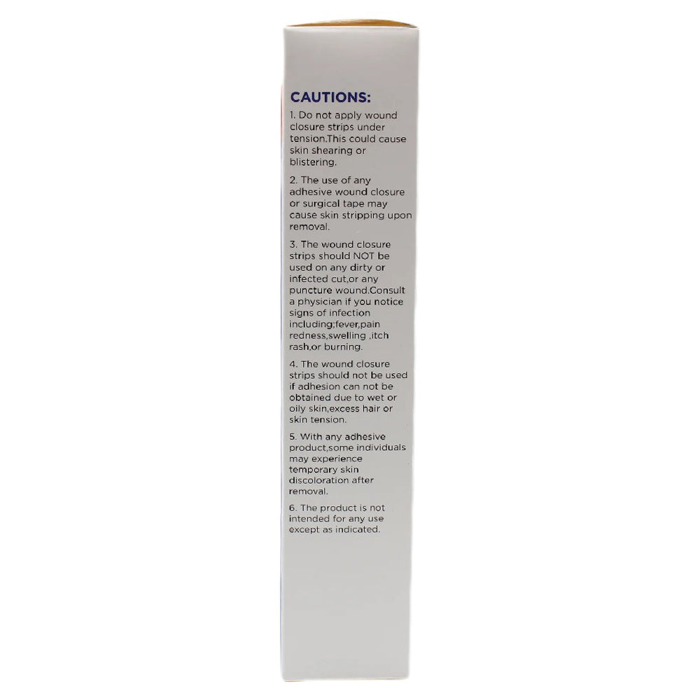 Surgical Basics Adhesive Wound Closure Strips 6 x 75mm 24 pack