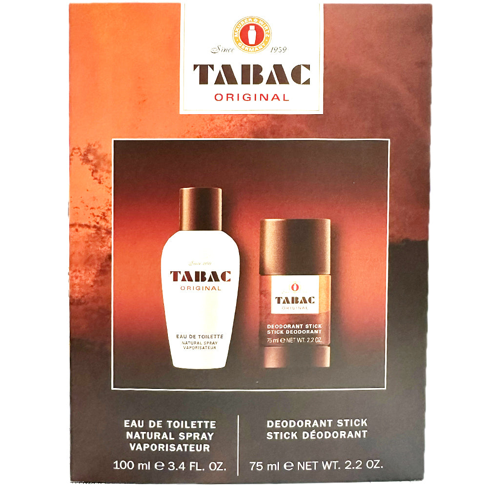Tabac Orignial 100ml Eau De Toilette EDT and Deodorant Stick 75g Gift Set