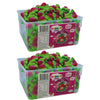 Chunky Funkeez Jelly Filled Strawberries Candy Lollies Sweets Bulk Pack 2x 1.45kg