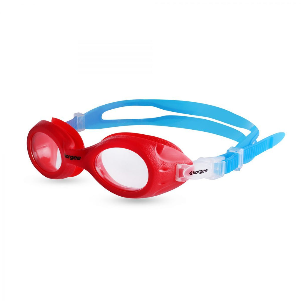 Vorgee Swimming Goggles Voyager Ages 4-12 Years Clear Lens Assorted Colours