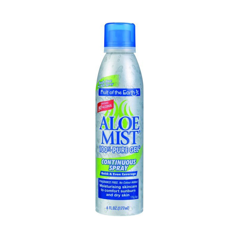 Fruit Of The Earth Aloe Mist Pure Gel Continuous Spray 177ml