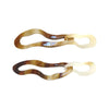 Culturesse Harper Irregular Twists Drop Earrings
