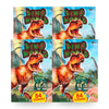 Dino World with Puffy Stickers Kids Activity Book Pack of 4