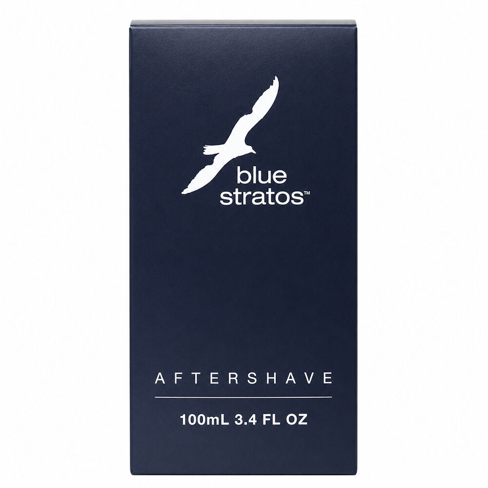 Blue Stratos After Shave Lotion 100ml Original Blue Fragrance For Men