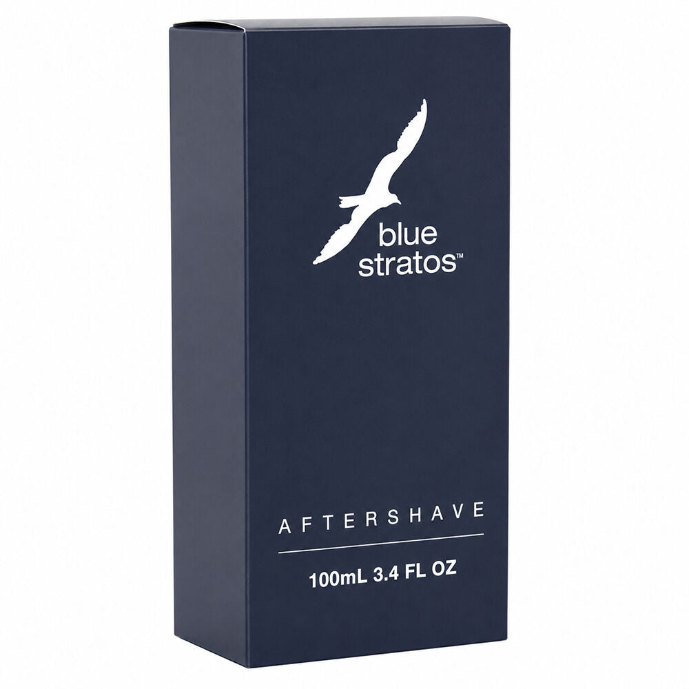 Blue Stratos After Shave Lotion 100ml Original Blue Fragrance For Men