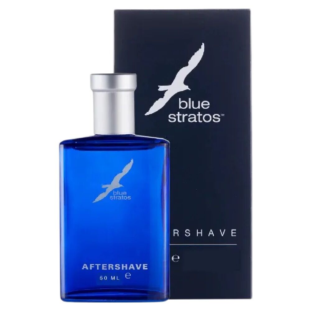 Blue Stratos After Shave Lotion 50ml Original Blue Fragrance For Men