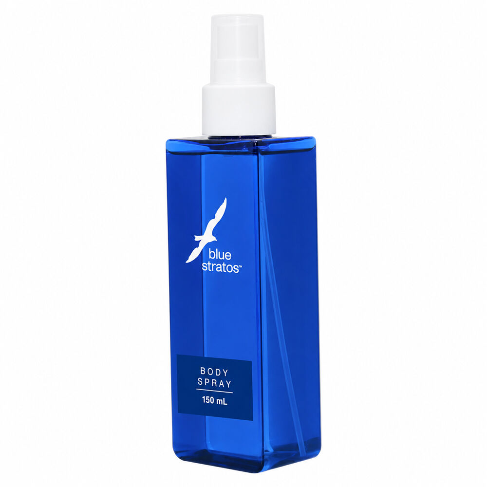 Blue Stratos Body Spray 150ml Classic Mens Deodorant Fragrance