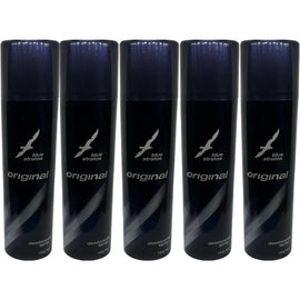 Blue Stratos Deodorant Spray 150g 5 Pack Long Lasting Fragrance Set
