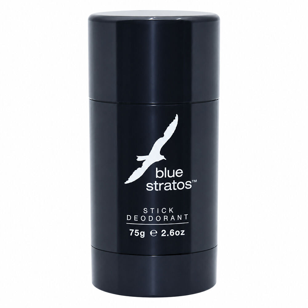 Blue Stratos Deodorant Stick 75g 3 Pack Long Lasting Freshness for Men