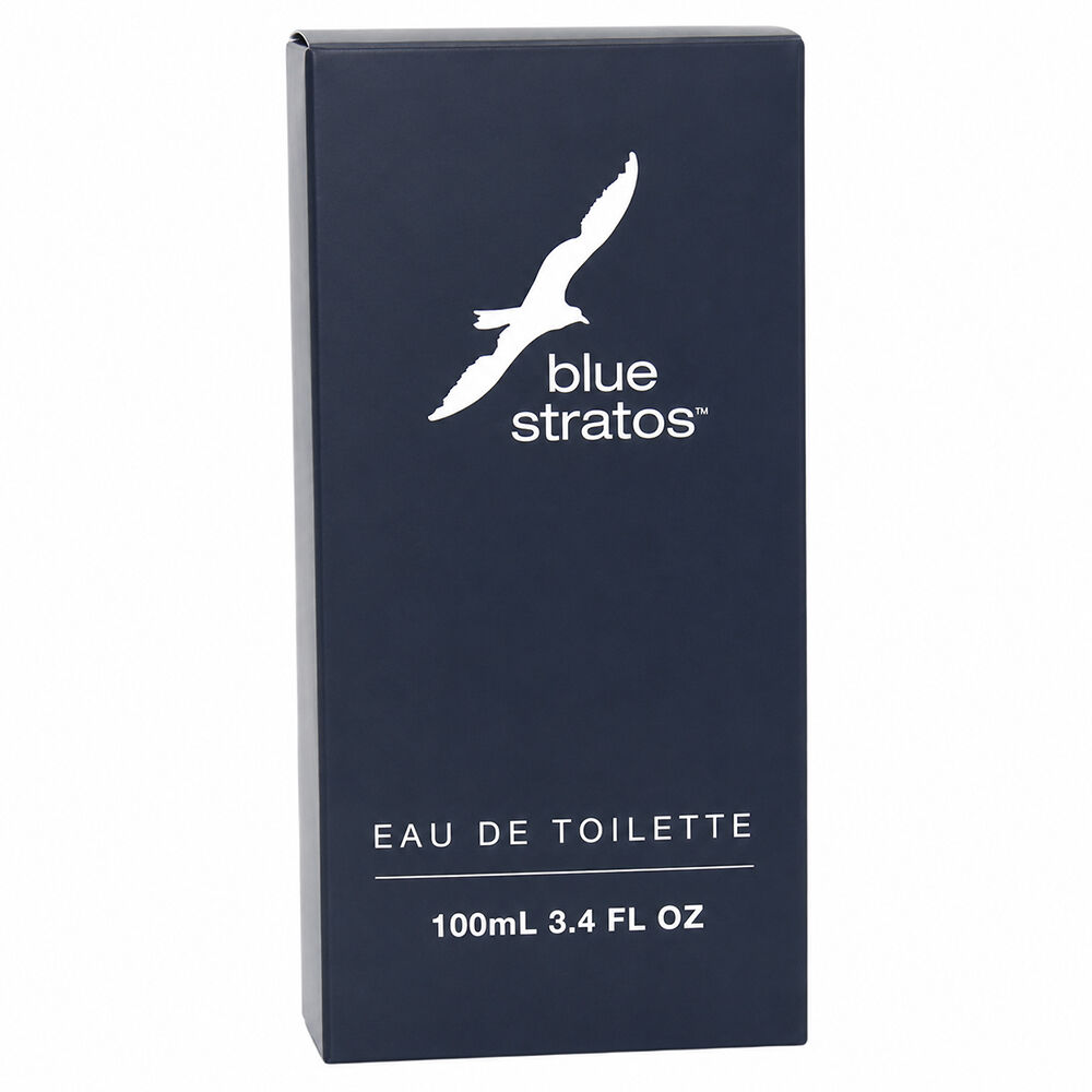 Blue Stratos EDT 100ml 6 Pack Mens Fragrance Set Classic Fresh Cologne