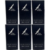 Blue Stratos EDT 100ml 6 Pack Mens Fragrance Set Classic Fresh Cologne