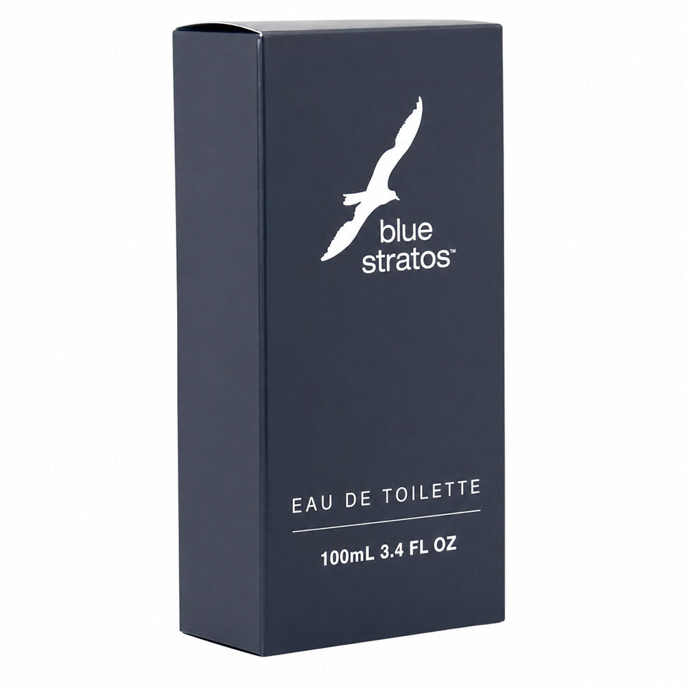 Blue Stratos Eau De Toilette 100ml Men Light Fresh Long Lasting Fragrance