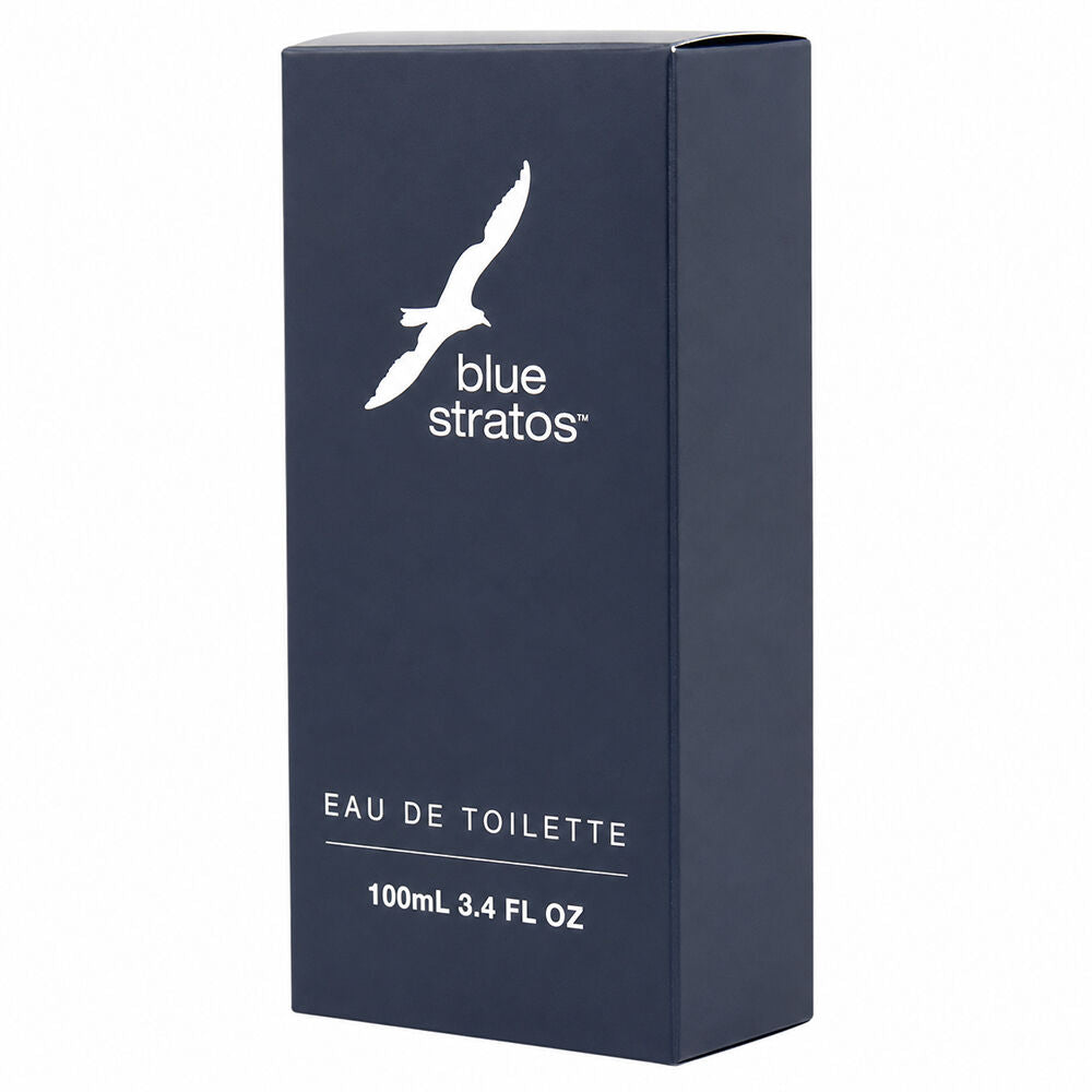 Blue Stratos Eau De Toilette 100ml Men Light Fresh Long Lasting Fragrance