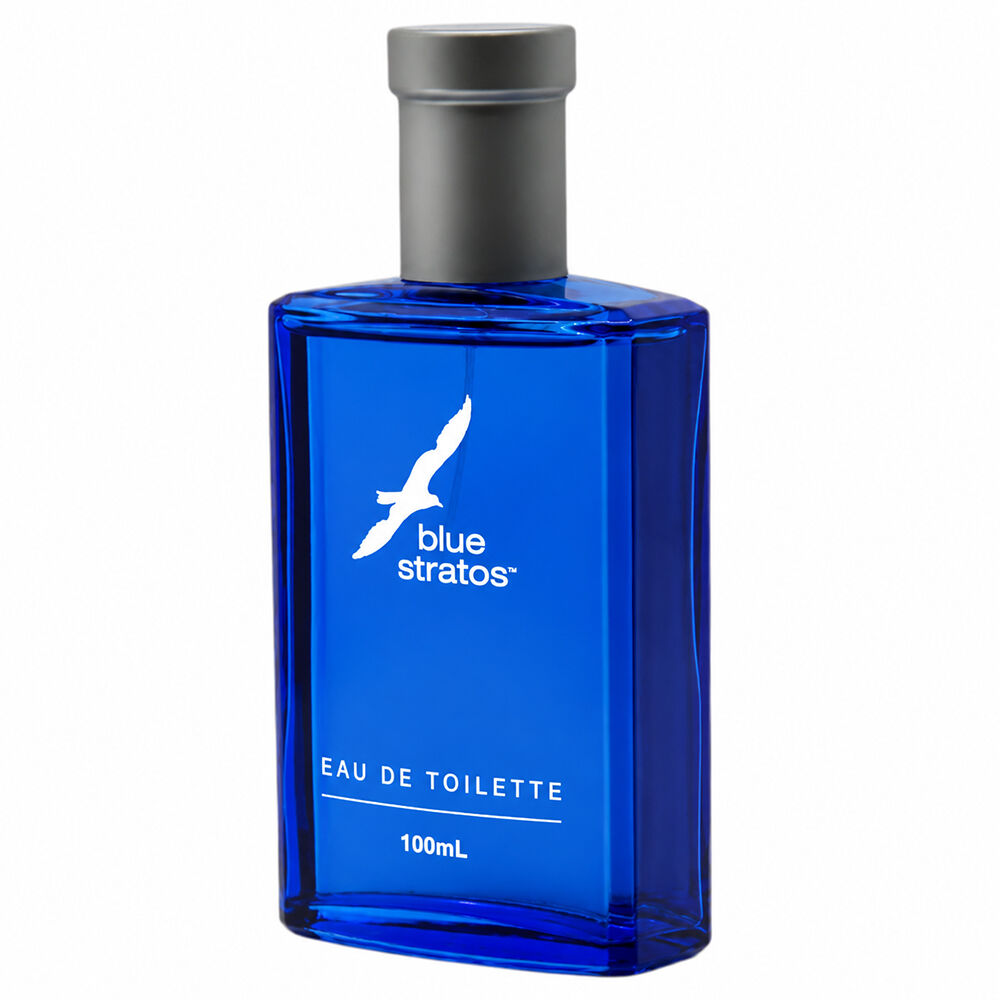 Blue Stratos Eau De Toilette 100ml Men Light Fresh Long Lasting Fragrance