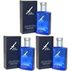 Blue Stratos Pre Electric After Shave Lotion 3 Pack 100ml Cooling Shave Prep