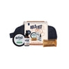 Blue Stratos Hold Fast Ultimate Beard Styling Kit. Serum, Wax, Comb and Wetpack
