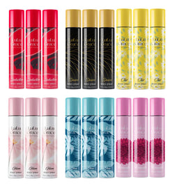 Lulu Grace 18 Pack Womens Body Spray Set 75ml Assorted Long Lasting Fragrance