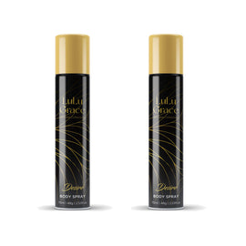 Lulu Grace Desire Body Spray 2 Pack 75ml Luxury Fragrance