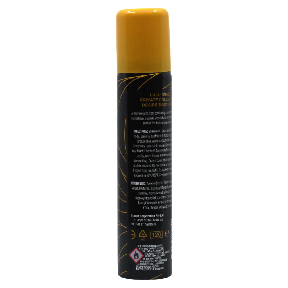 Lulu Grace Body Spray 75ml Desire
