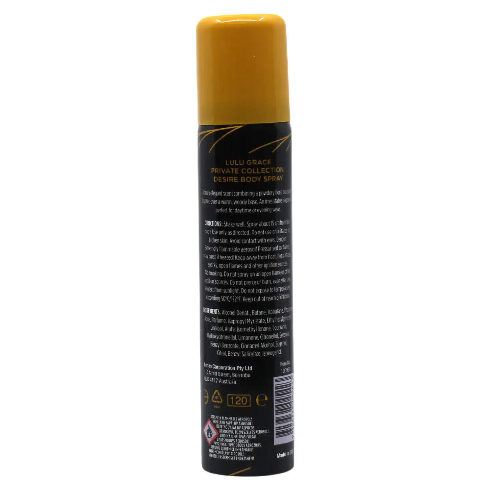 Lulu Grace Body Spray 75ml Desire