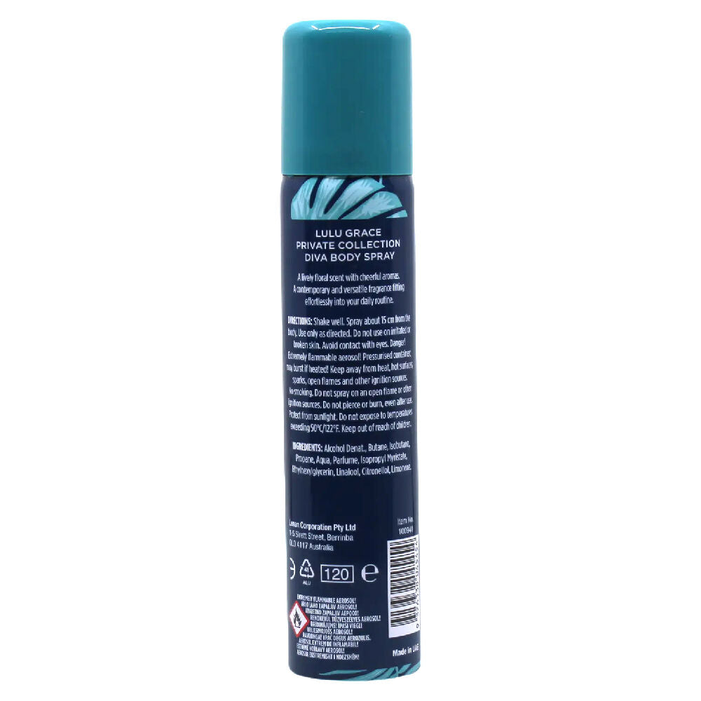 Lulu Grace Body Spray 75ml Diva