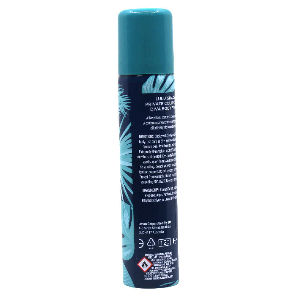 Lulu Grace Body Spray 75ml Diva
