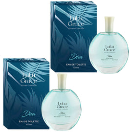 Lulu Grace Diva Eau De Toilette 100ml 2 Pack Fragrance Set