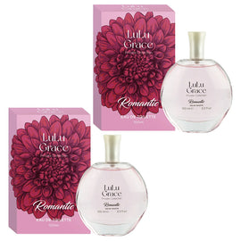 Lulu Grace Romantic Eau De Toilette 100ml 2 Pack Fragrance Set