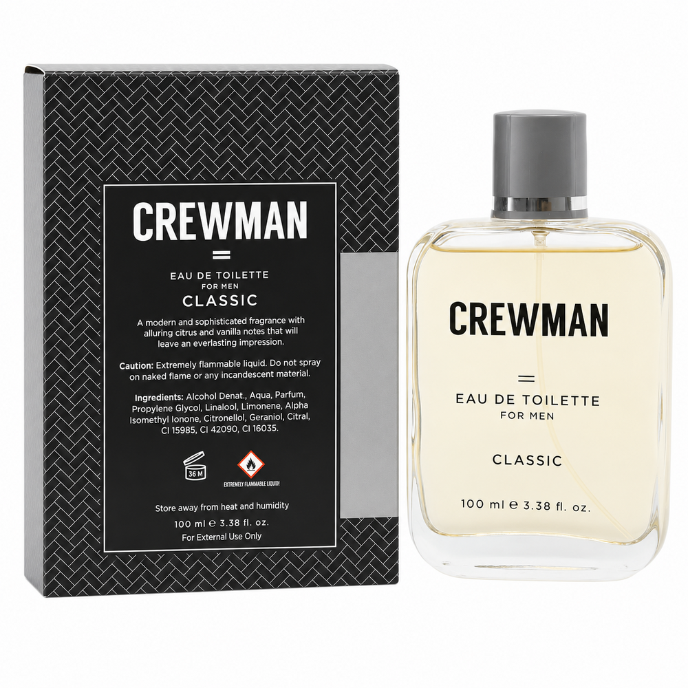 Crewman Classic Mens Eau De Toilette EDT 100ml