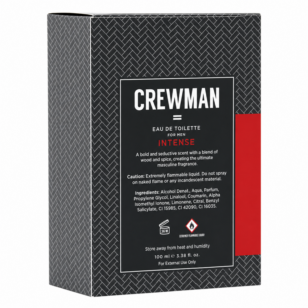 Crewman Intense Mens Eau De Toilette EDT 100ml
