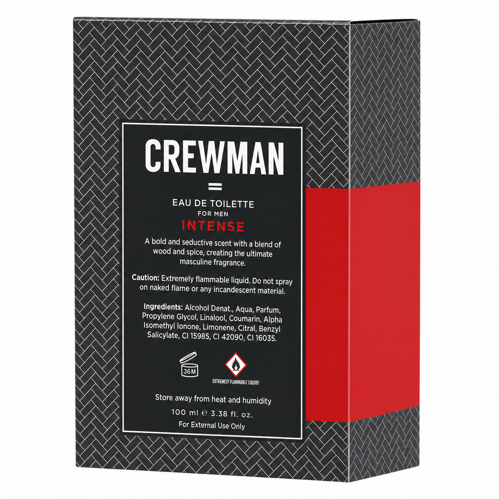 Crewman Intense Mens Eau De Toilette EDT 100ml