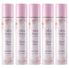 Lulu Grace Private Collection Rose Body Spray 75ml Pack of 5 Long Lasting