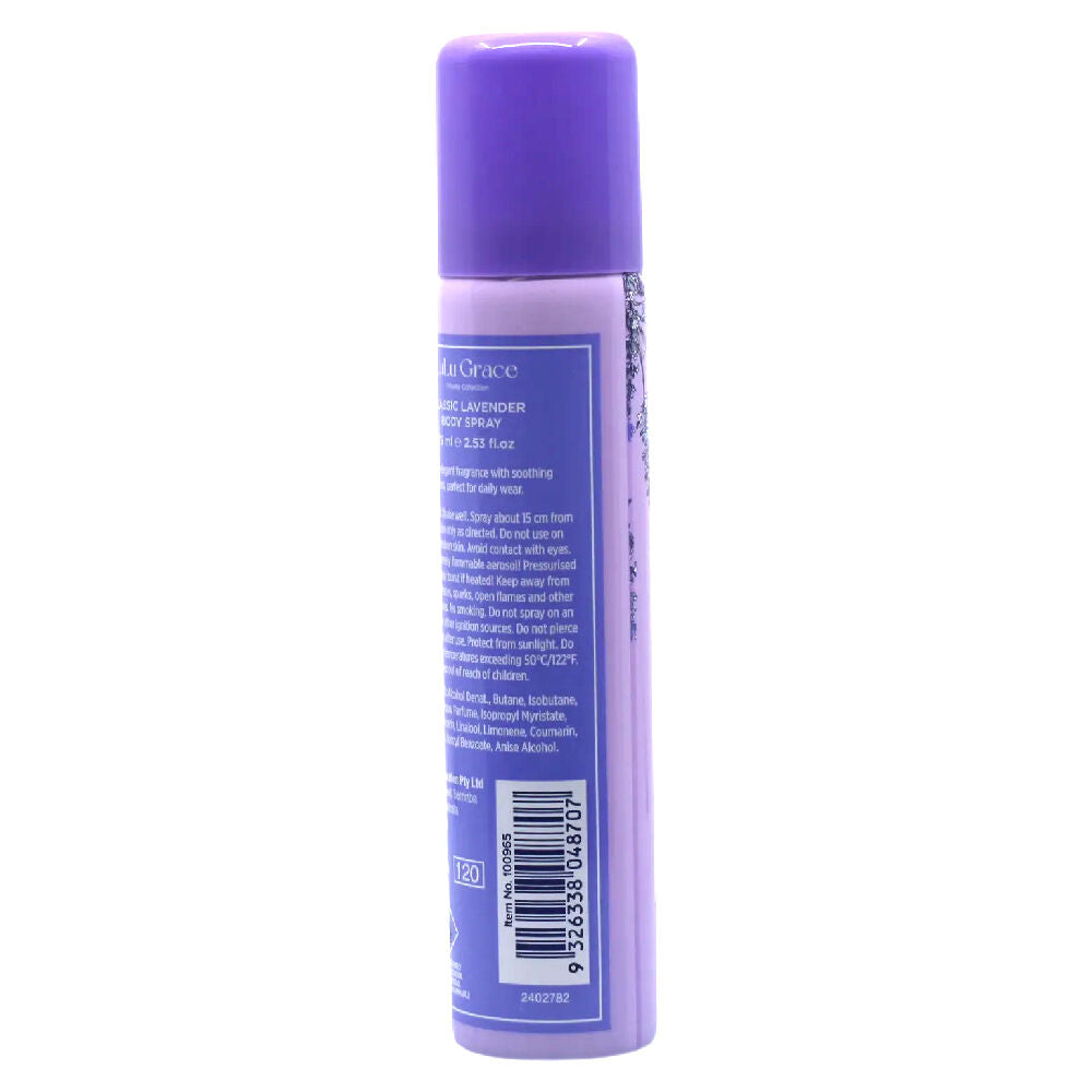 Lulu Grace Private Collection Lavender Body Spray 75ml