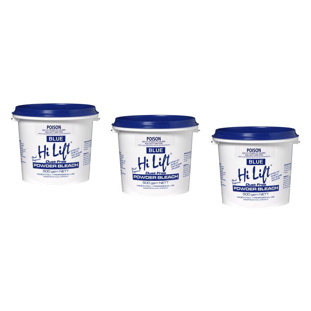 Hi Lift Blue Bleach 500g x 3 Bundle of 3