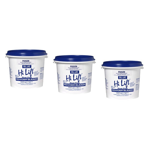 Hi Lift Blue Bleach 500g Pack of 3