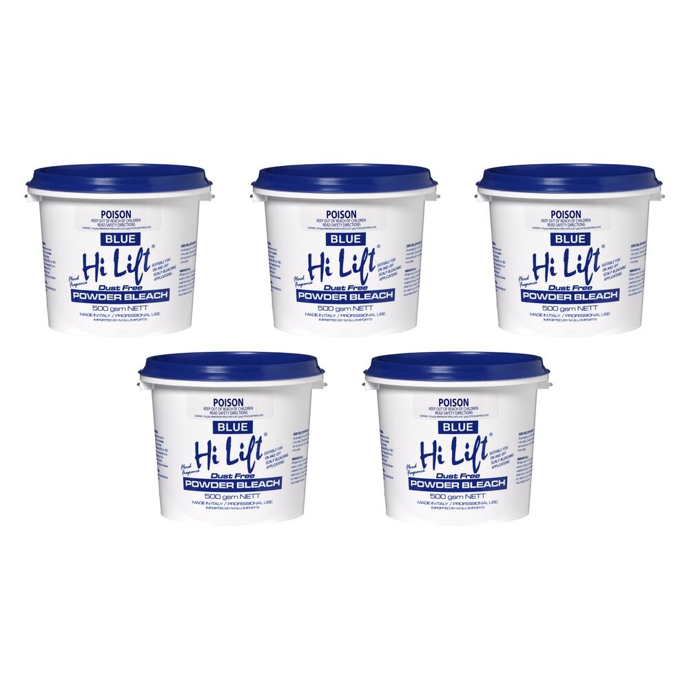 Hi Lift Blue Bleach 500g x 3 Bundle of 5