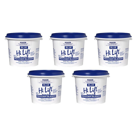 Hi Lift Blue Bleach 500g Pack of 5